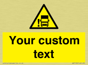 Custom warning blindspot